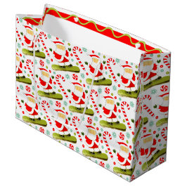 Sacola Para Presentes Grande Snowboard Natal - Gift Bag