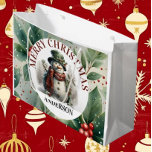 Sacola Para Presentes Grande Snowman Cute Christmas Deseja Plata<br><div class="desc">Snowman Cute Watercolor O Natal Deseja Conveniência é a chave durante esta estação movimentada! Visite nossa loja Zazzle para explorar a coleção completa de Snowman Cute Watercolor Christmas Wish. Com apenas alguns cliques, você pode ter esses designs deliciosos entregues diretamente à sua porta. Se precisar de mais alguma personalização, por...</div>