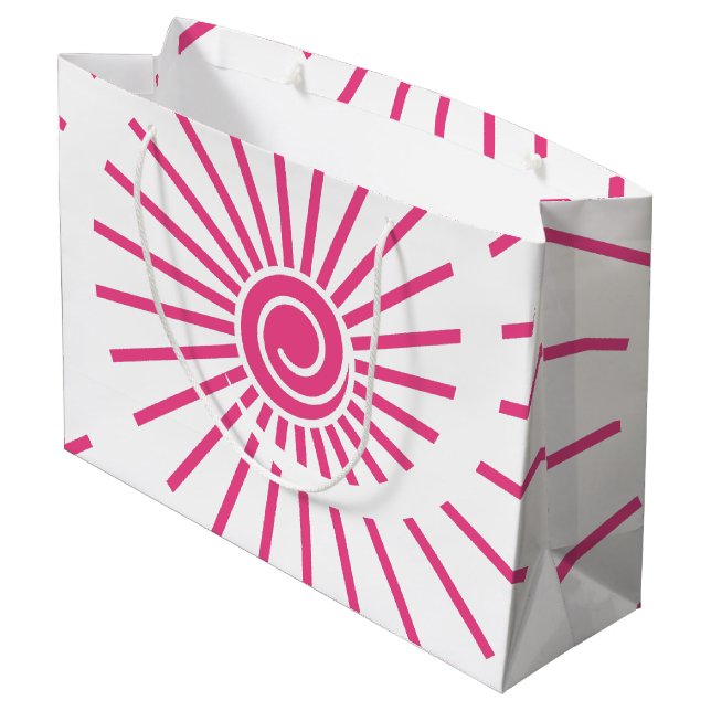 Sacola Para Presentes Grande Sol 15 (Verso inclinado)