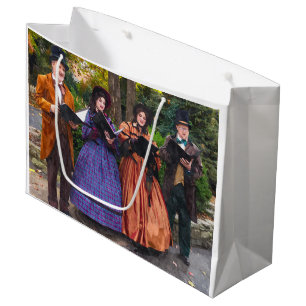 Sacola Para Presentes Grande Som dos Carolers