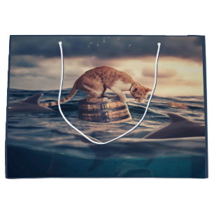 Sacola Para Presentes Grande Sonho do Cat Nap ou Pesadelo