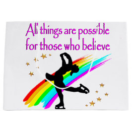 SACOLA PARA PRESENTES GRANDE SONHOS DE PAREDE DE FIGURA