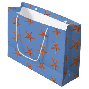 Sacola Para Presentes Grande Starfish - Sherman Denton Fish Lithograph