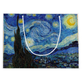 Sacola Para Presentes Grande Starry Night, Vincent van Gogh