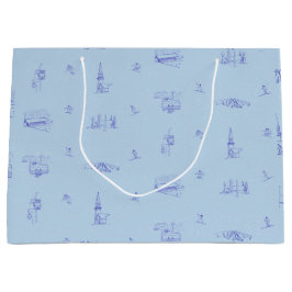 Sacola Para Presentes Grande Stratton Toile Stratton