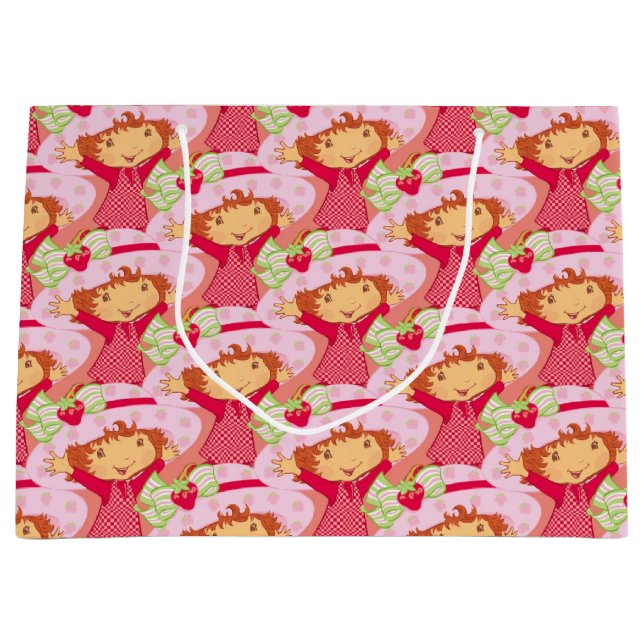 Sacola Para Presentes Grande Strawberry (Frente)