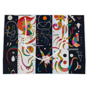Sacola Para Presentes Grande Stripes, Wassily Kandinsky
