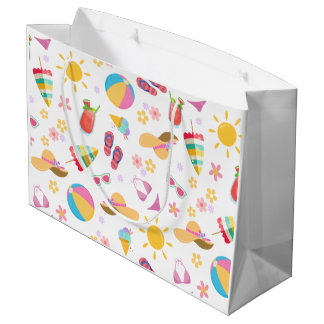 Sacola Para Presentes Grande Sunny Summer