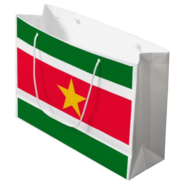 Sacola Para Presentes Grande Suriname (Frente inclinada)