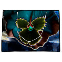 Surreal Floral Impressão Gift Bag