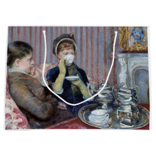 Sacola Para Presentes Grande Tarde Tea, Mary Cassatt