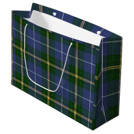 Sacola Para Presentes Grande Tartan da Nova Escócia