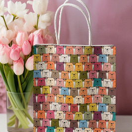 Sacola Para Presentes Grande Teddy Bear Cartoon