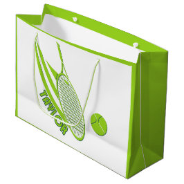 Sacola Para Presentes Grande Tênis Esportivo Personalizado Com Nome