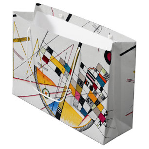 Sacola Para Presentes Grande Tensão Delicada n.o 85, Wassily Kandinsky