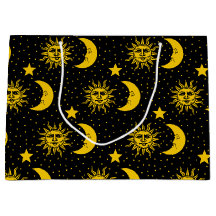 Teste padrão de estrelas da lua de Sun do vintage