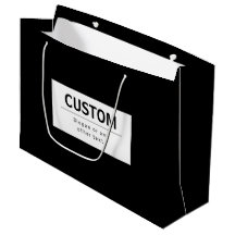 Texto Editável Moderno Negrito | Preto & Branco