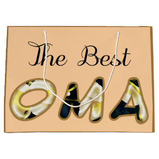 Sacola Para Presentes Grande The Best Oma Gift Bag