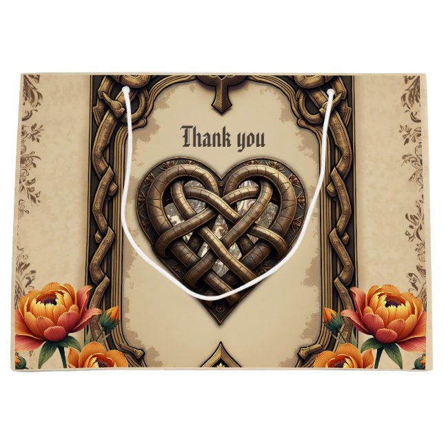 Sacola Para Presentes Grande The heartbeat of the ancient gods: (Frente)