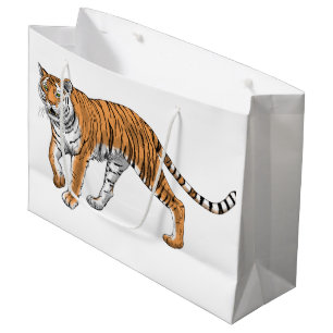 Sacola Para Presentes Grande Tigre 2