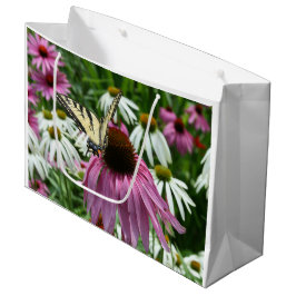 Sacola Para Presentes Grande Tigre Swallowtail Butterfly Flor Gift Bag
