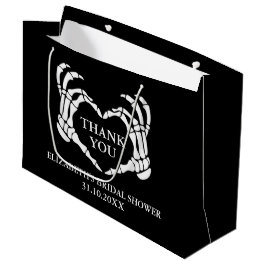 Sacola Para Presentes Grande Til Death Do U Party Chá de panela Obrigado