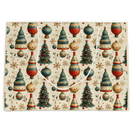 Sacola Para Presentes Grande Timeless Tree