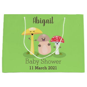 Sacola Para Presentes Grande Toadstool (fungo-guaii)