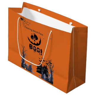 Sacola Para Presentes Grande Torne seus presentes e guloseimas de Halloween ain