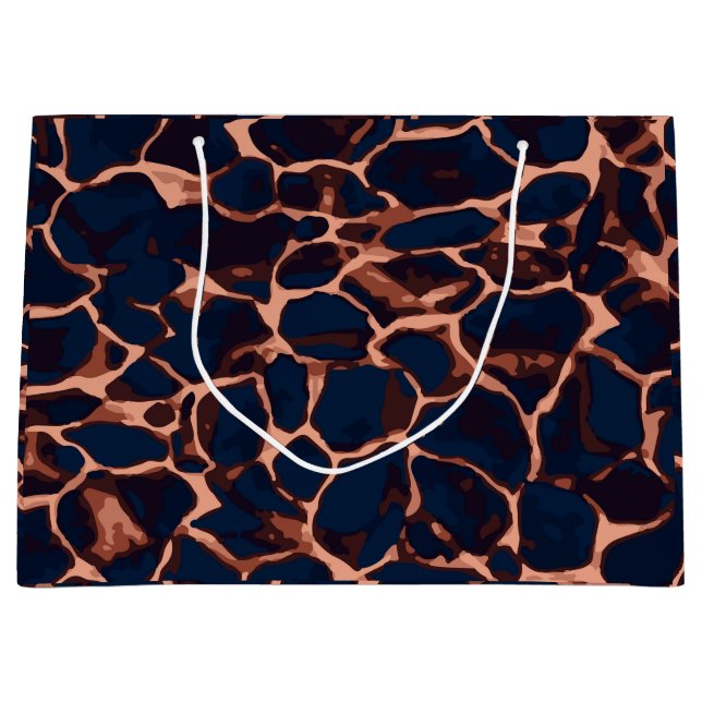 Sacola Para Presentes Grande Tortoise Shell  (Frente)