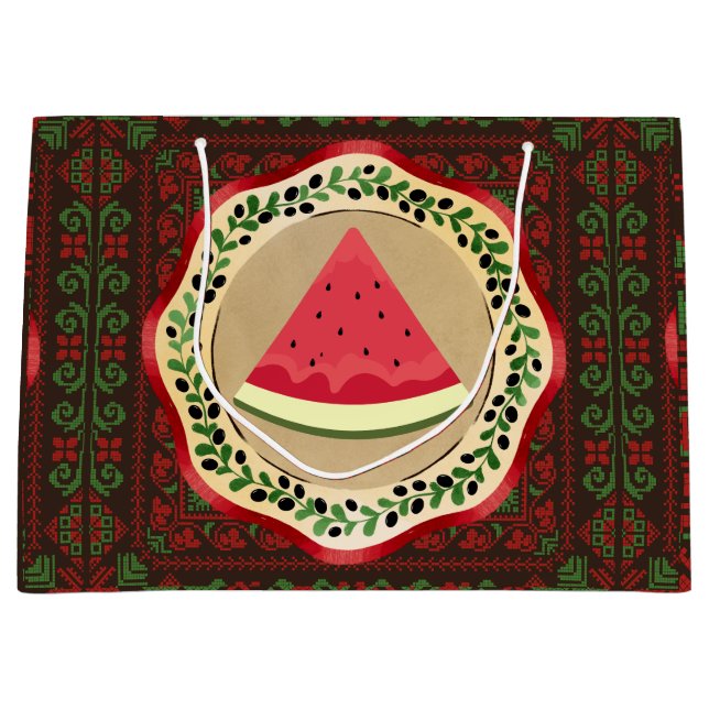 Sacola Para Presentes Grande Tote Bag (Frente)