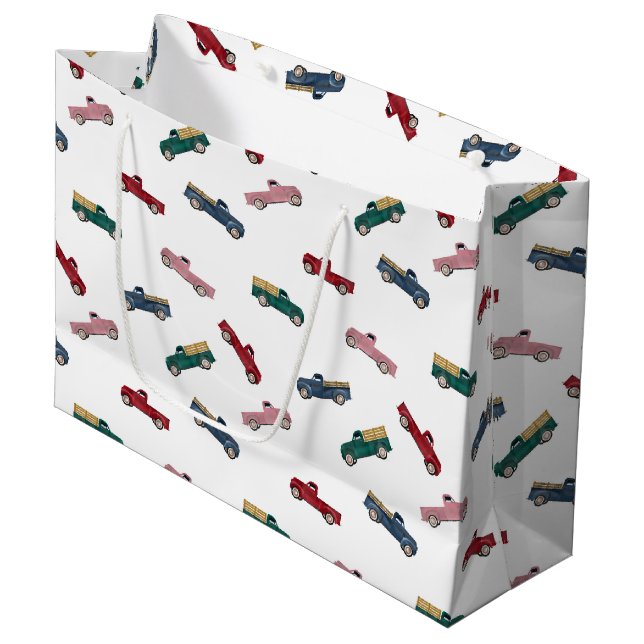 Sacola Para Presentes Grande Transporte Automóvel De Caminhões Em Pickup (Frente inclinada)