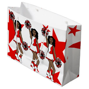 Sacola Para Presentes Grande Três Saúde Personalizada Bag Vermelho do Presente