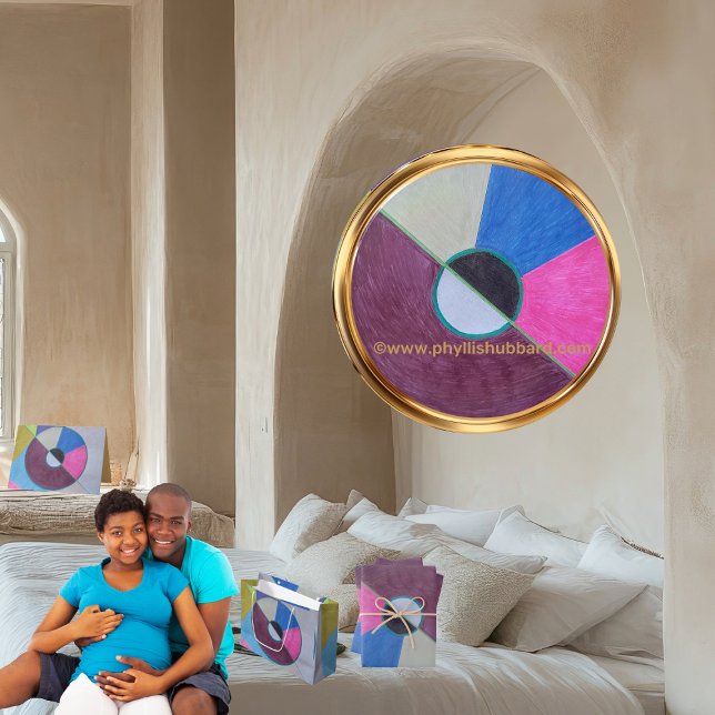 Sacola Para Presentes Grande Turim de cura (“Healing Torus” is now available. Browse/Shop/Purchase At: https://bit.ly/SmartArt4Wellness)