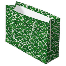 Sacola Para Presentes Grande Turtle Shell Pattern