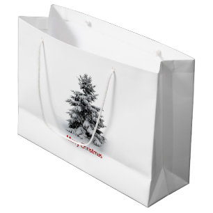 Sacola Para Presentes Grande Um alegre pouco Natal