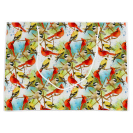 Sacola Para Presentes Grande Um bando de penas