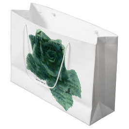 Sacola Para Presentes Grande Um Pássaro Me Disse Rosa