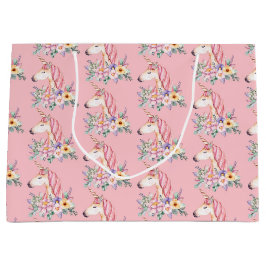 Sacola Para Presentes Grande Unicorn