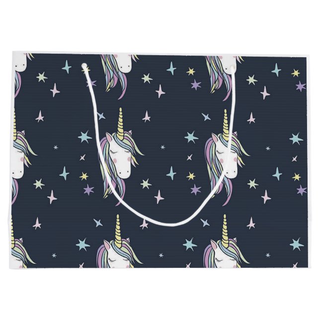 Sacola Para Presentes Grande Unicorn One (Verso)