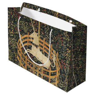 Sacola Para Presentes Grande Unicorn Tapestries Tapeçaria Clássica