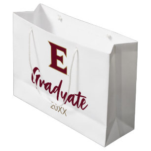 Sacola Para Presentes Grande Universidade Elon E Formando 20XX