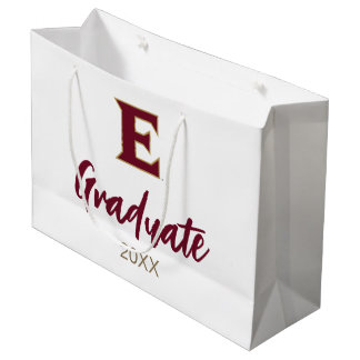 Sacola Para Presentes Grande Universidade Elon E | Formando 20XX