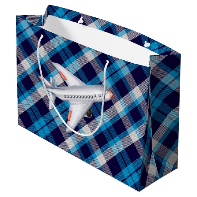 Sacola Para Presentes Grande Vacation Bound  (Verso inclinado)