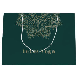 Sacola Para Presentes Grande verde