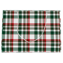 Vermelho de Natal E Xadrez Verde