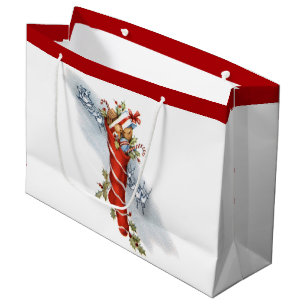 Sacola Para Presentes Grande Véspera de Natal