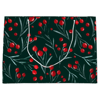 Sacola Para Presentes Grande Véspera de Natal - embalagens tradicionais de nata