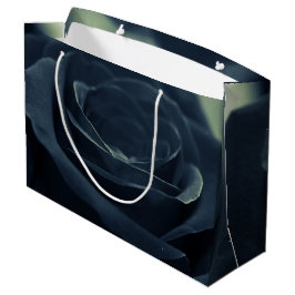 Sacola Para Presentes Grande Víbula Gótica Preta Rosa