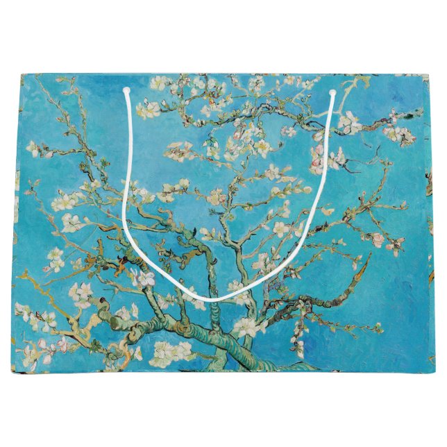 Sacola Para Presentes Grande Vincent van Gogh - Almond Blossom (Frente)